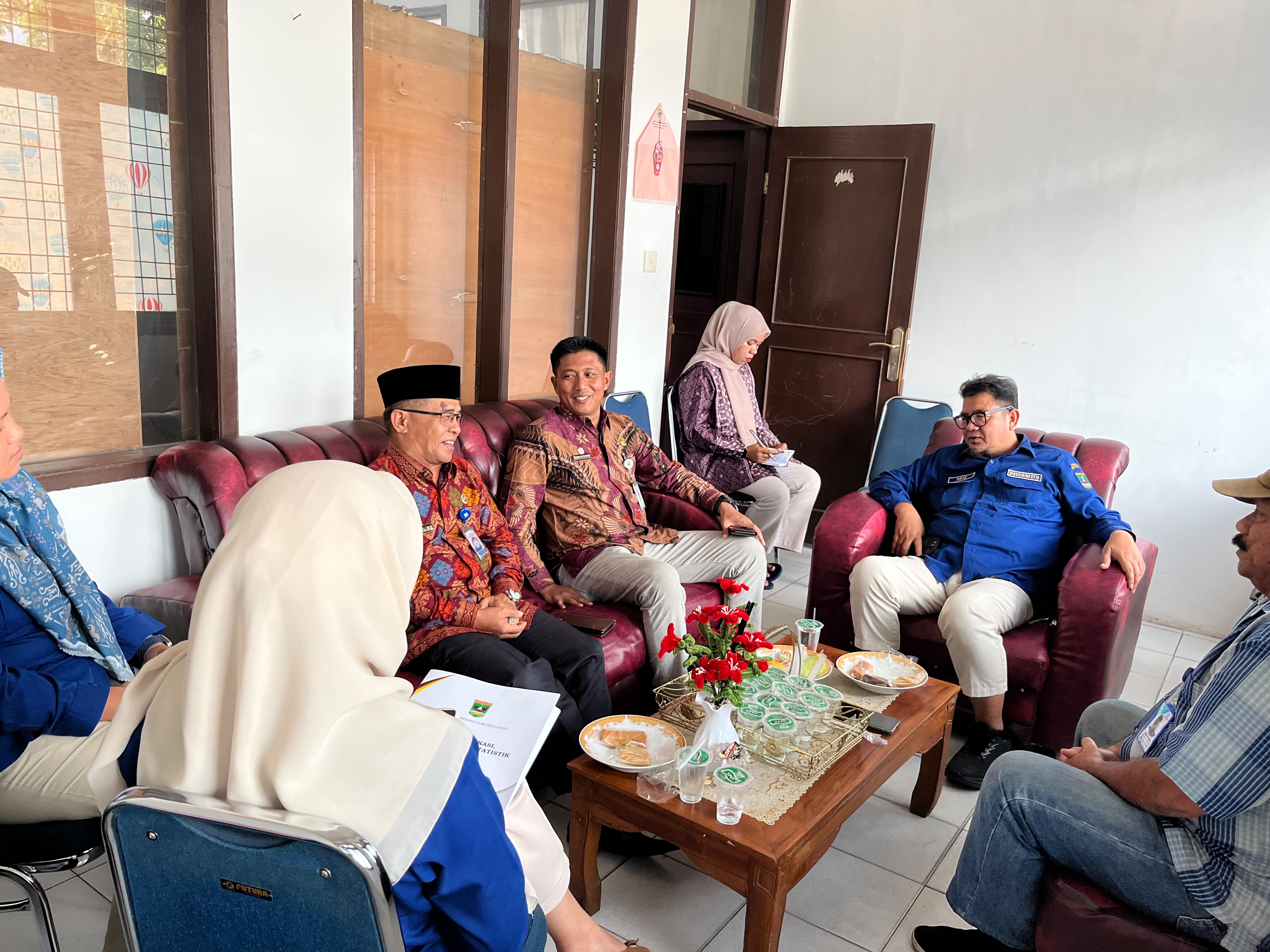 Dinas Kominfo Sumbar Apresiasi Kinerja Dinas kominfo Pasaman
